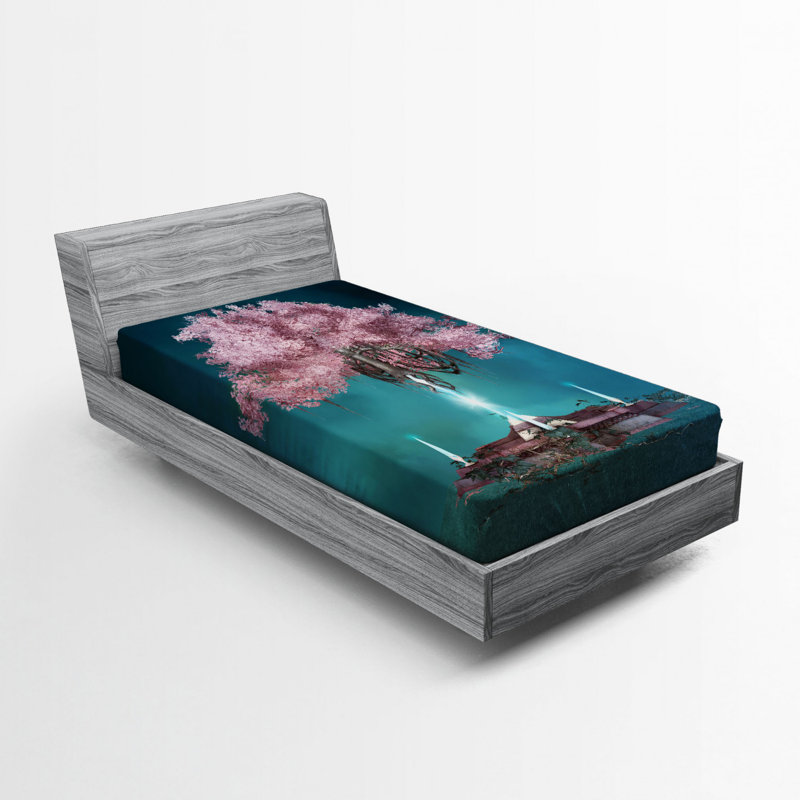 Microfiber Fitted Sheet, Twin Fitted Sheet