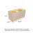 39.37"Minimalist Luxe Beige Jewelry Display Storage Cabinet