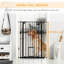 Pressure Mounted Pet Gate With Door