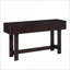 Table basse de 52 pouces de style Mid-Century de style campagnard avec 3 tiroirs, peu encombrante Assemblage facile