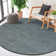 Orasio 100% Jute Area Rug – Handwoven, Bohemian & Rustic Style, Non-Slip, Ideal for High-Traffic Areas