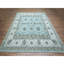 Tapis carré en laine noué à la main 10 pi 3 po x 10 pi 3 po Agra Vines 9BD73D7B24554F08BA8B75940F807C3D