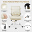 Mid-Back Mesh Swivel Office Chair-574231059