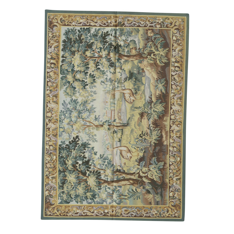 Hand-Knotted High-Quality Area Rug