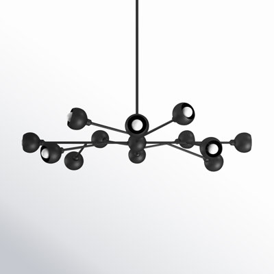 Hudgins 12 - Light Dimmable Sputnik Chandelier
