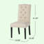 Chaise d'appoint capitonnée Patryck