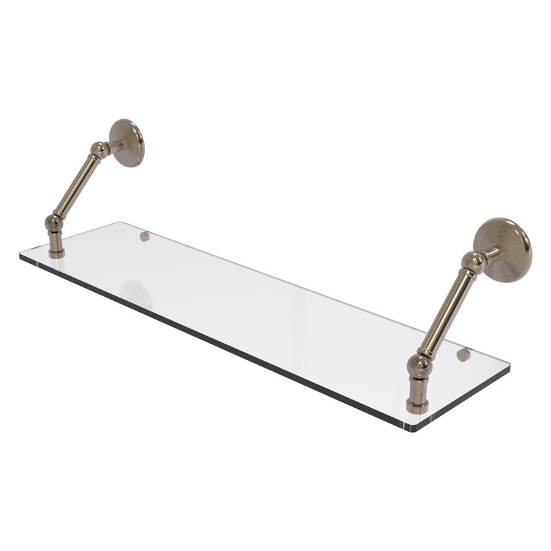 Étagère murale Marchmont, Étain antique, H 8 po x l 24 po x P 8 po