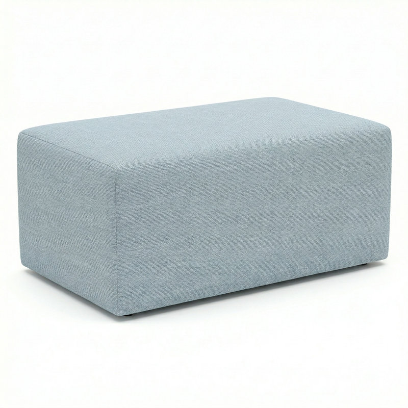 Pouf d'extérieur berlinois Lily Hive 18X30x13, Bleu ciel