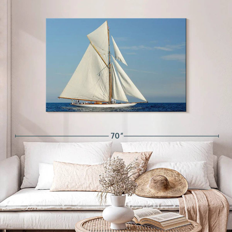 Voilier Mehar Saint Tropez, H 32 po x l 48 po