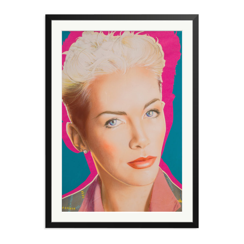 Annie Lennox, Black, 38" H x 27" W