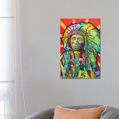Native American I by Dean Russo - Wrapped Canvas Gallery-Wrapped Canvas Giclée