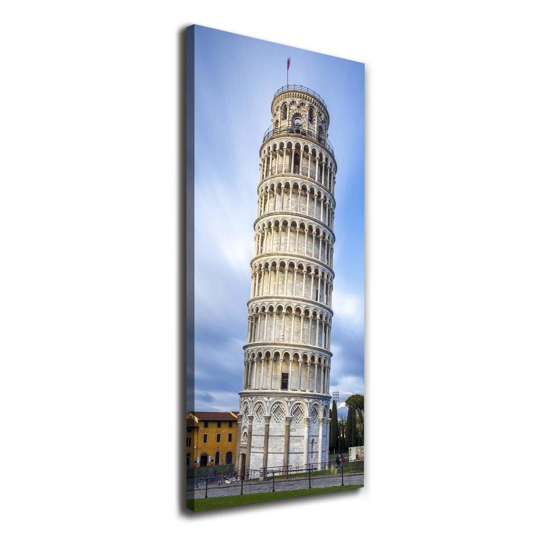 Der schiefe Turm von Pisa - Kunstdrucke auf Leinwand