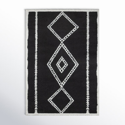 Lange Charcoal/White Rug