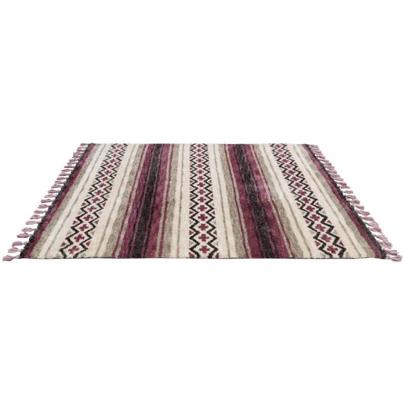 Lander Striped Hand Woven Area Rug, Rectangle 160 x 230cm
