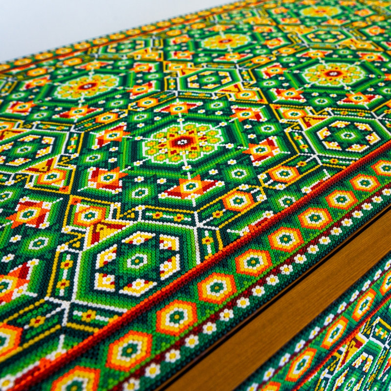 Console Huichol, Vert