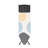 Brabantia Size C Large Ironing Board with Solid Steam Unit Holder-1689642688