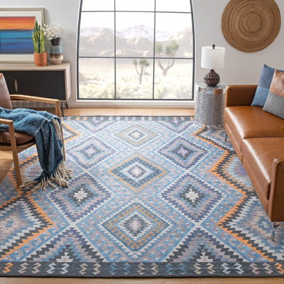 Blaire Hand Woven Southwestern Indoor/Outdoor Rug