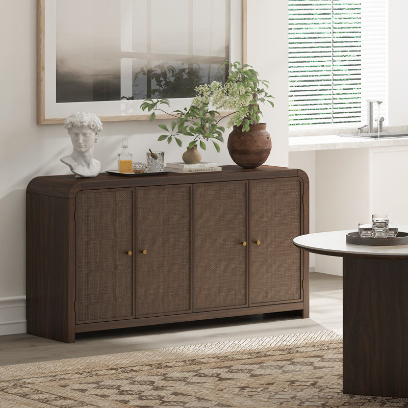Buffet et commode Boho Cevat, Brun