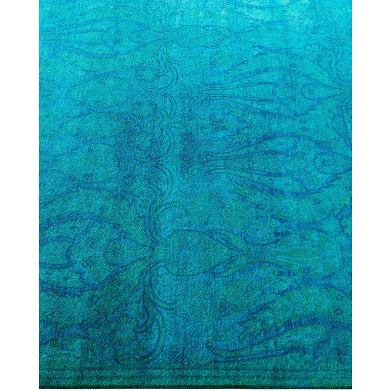 Overyed One-of-a-Kind Rectangle 4'2" X 6'1" Hand Knotted Area Rug