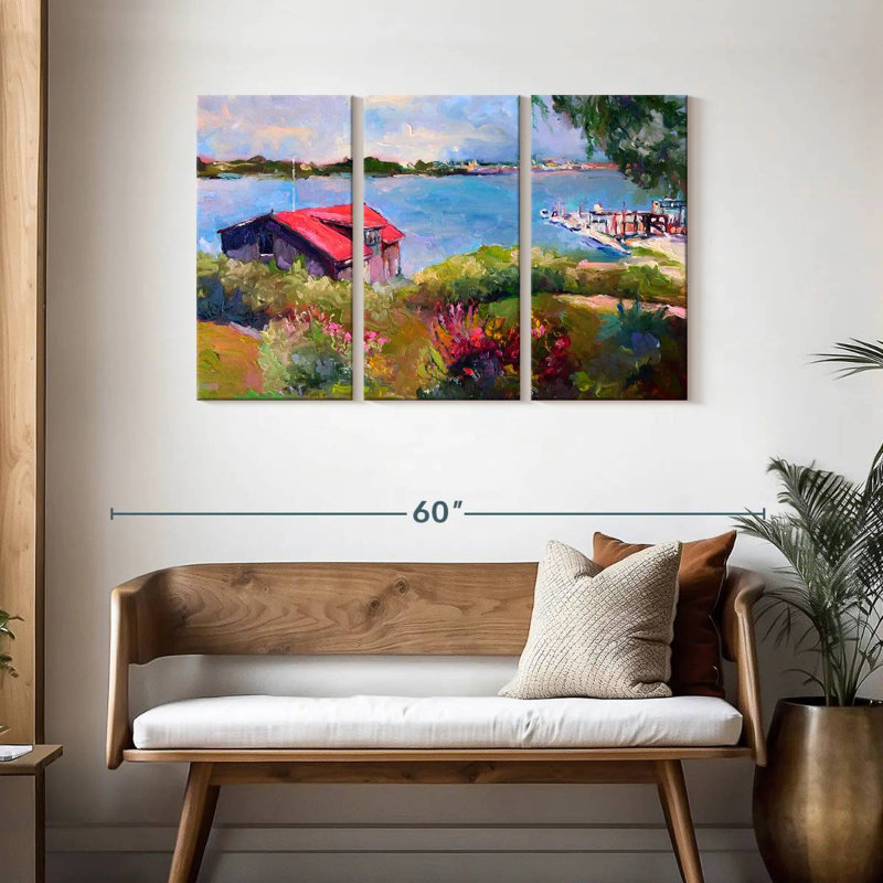 Lilie Reservoir, 28" H x 45" W