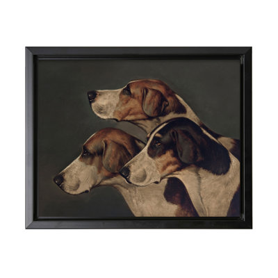 John Arnold Wheeler - Three English Foxhounds