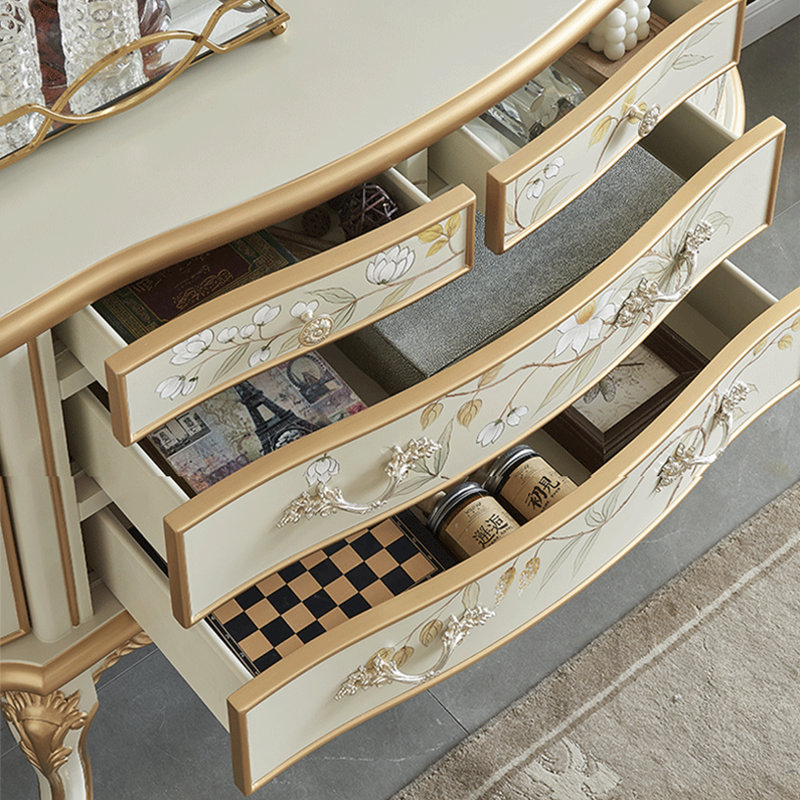 European Style Half Round Sideboard. 59.06'' Sideboard