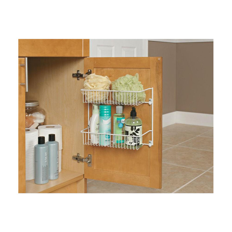 Two Tier Mesh Shelving Rack for Kitchen or Utility Storage by ClosetMaid