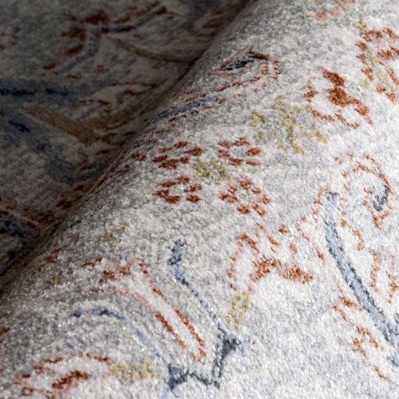 Lyric Medallion Machine Washable Area Rug, Runner 2'8" x 8'