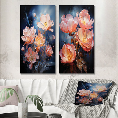 Ensemble de 3 tulipes beiges "Celestial Blossoms"