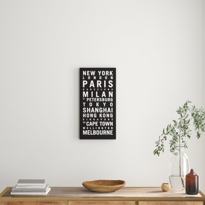 Tram Scrolls - Print on Canvas