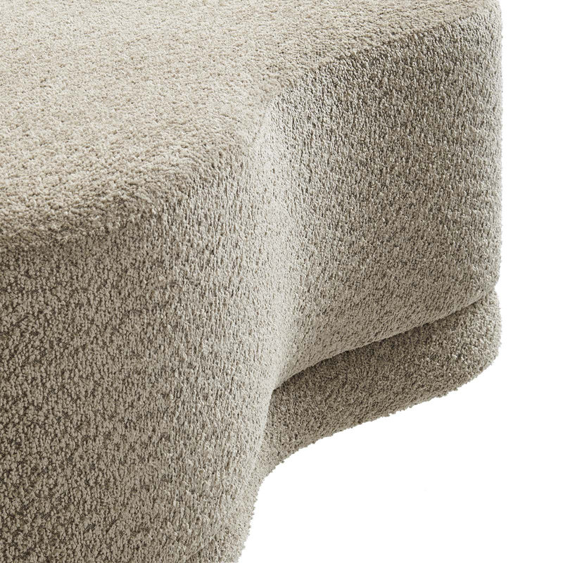 Modway Nimbus 48" Upholstered Ottoman Bench, Oat Fabric