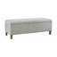 Banc de rangement à fermeture douce