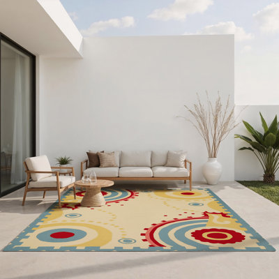 Tapis intérieur et extérieur Perky Ripple