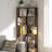6 Tier L-Shaped Corner Bookshelf,Perfect for Maximizing Space in Living Rooms and Bedrooms-1439432498
