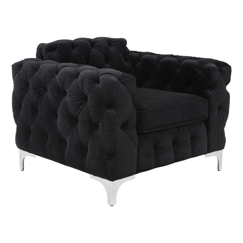 Oden Velvet Armchair