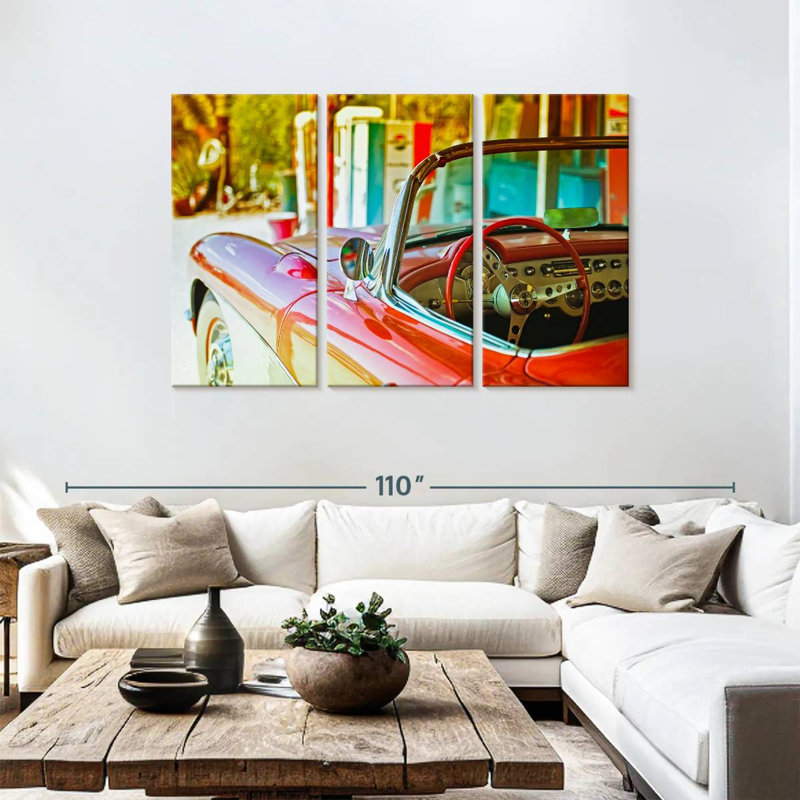 Mehar Classic Car Vibrant, 48" H x 74" W