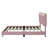 Upholstered Bed Frame With LED Lights-1433047446