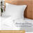 100% Linen Pillow Case Set Of 2, Pillow Covers With Overlap Closure, Luxury Breathable Pillowcases Suitable For All-Season-114638815-114638817