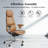 Top Grain Genuine Leather High Back Executive Office Chair, Embossed Pattern Upholstery, Home Desk Chair With Tilt Reclining, Adjustable Height & Seat Depth-812859849