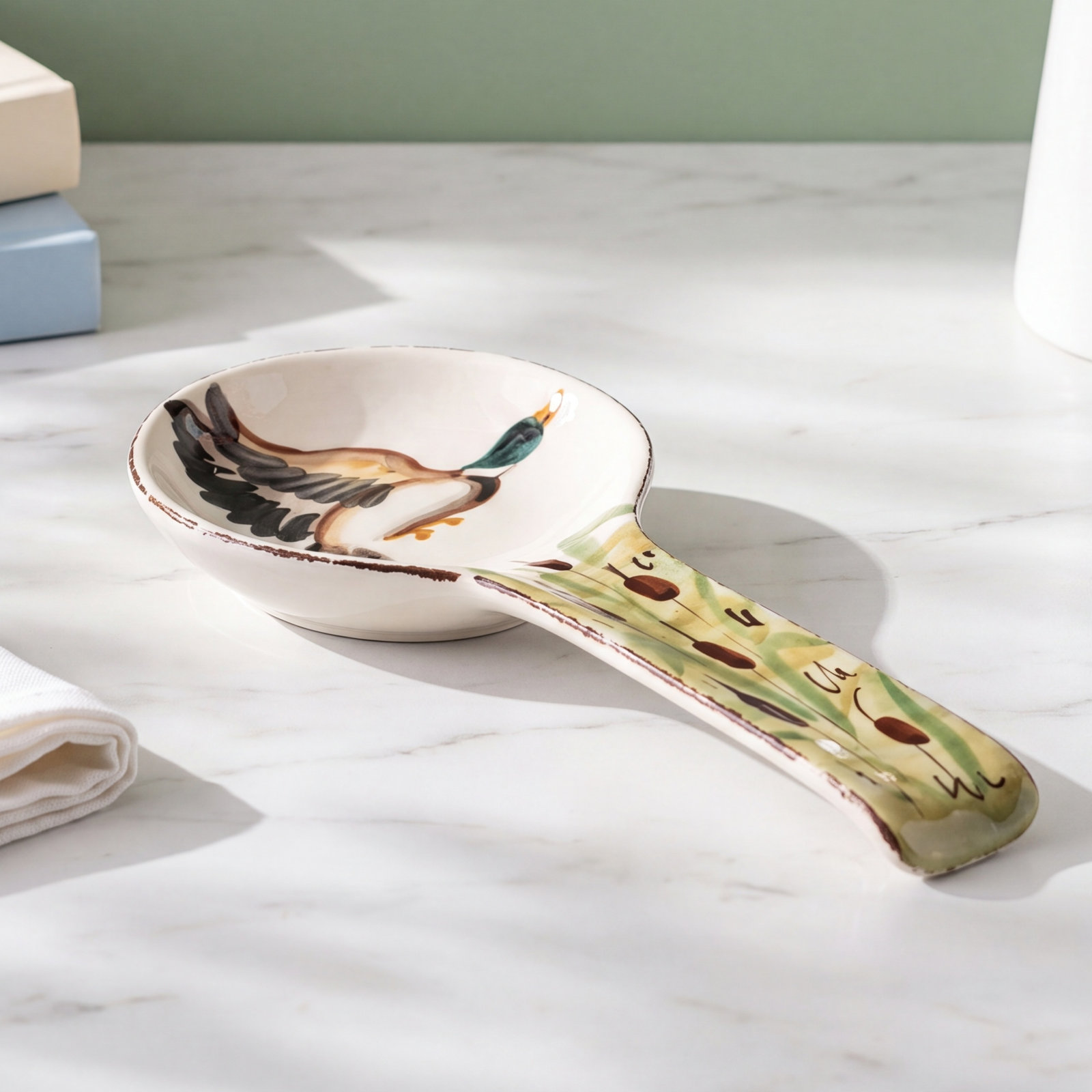 Wildlife Earthenware Novelty Spoon Rest