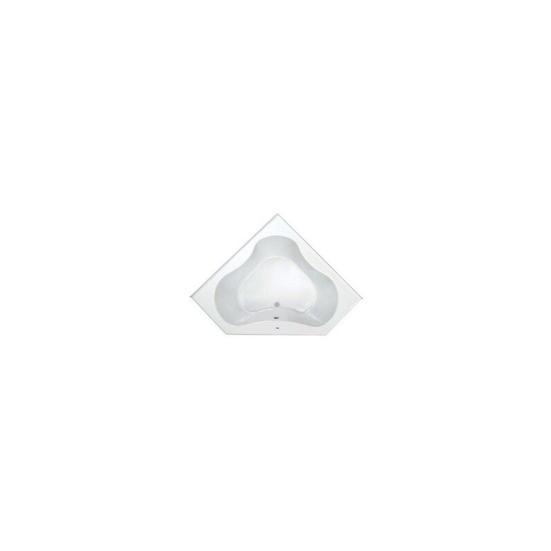 60'' x 60'' Soaking Acrylic Bathtub, White