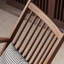 Chaise berçante en bois massif-102627481