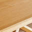Brianney Solid Wood Cross Legs Coffee Table-1860823873
