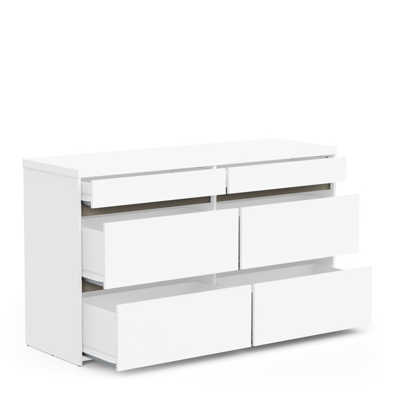 138cm W 6 - Drawer Chest of Drawers