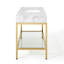 Meuble-lavabo en acier inoxydable Kingsley-1297643504