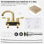 Centerset 2-handle Bathroom Faucet with Drain Assembly-48895513