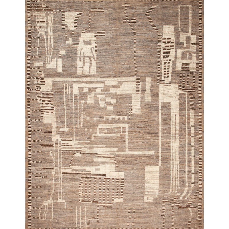 Nazmiyal Collection Modern Abstract Design Rug 10ft 1in X 13ft 9in