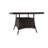 Square Rattan Patio Dining Table