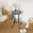 Patio Side Table With Shelf