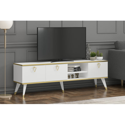 Tamins Unfinished TV Stand for TVs up to 65"